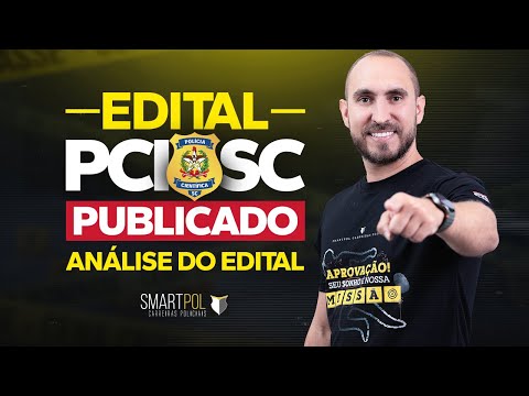 EDITAL PUBLICADO | Perito Oficial da PCI-SC