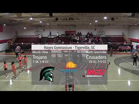 North Greenville vs. Mount Olive - NGU Women's Volleyball 2018