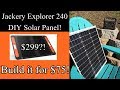 diy jackery 240 solar panel save 250 beginner tutorial
