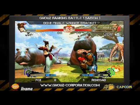 Gnouz RB1S3 - SSF4 - Yox vs Renegad