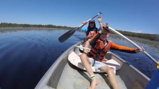 Canoeing Noosa Everglades