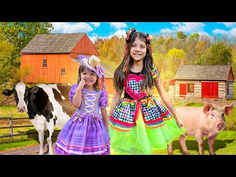 ★ DORA FOI NA FESTA JUNINA NA FAZENDA ★ ISADORA MASUDINHA ★