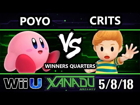 S@X 249 Smash 4 - Poyo (Kirby) Vs. Crits (Lucas) - Wii U Winners Quarters