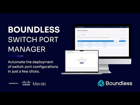 Switch Port Manager by BOUNDLESS | Cisco Networking App Marketplace