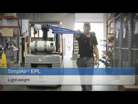 SimplAir Easy Pipe Line (EPL) Quick-fit Piping System for Compressed Air