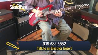 Video thumbnail for Anderson Raven Superbird Trans Cherry #07-23-16A (Used) Quick n' Dirty by soundpurestudios
