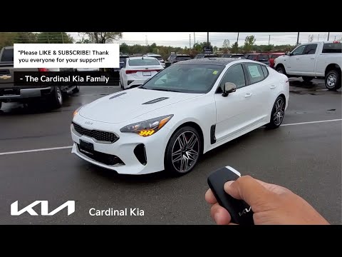 Part of a video titled CK - 2022 Kia Stinger - How To Use Your Remote Start! - YouTube