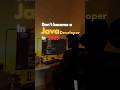 Don T Become A Java Developer In 2025 Java Roadmap 2025 Charan Techstudio
