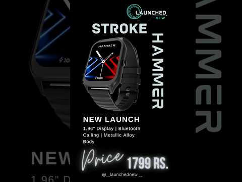 Hammer Stroke || 1.96" Large TFT Display || Always on Screen || Launched New ||