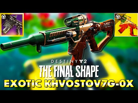 How to get EXOTIC KHVOSTOV 7G-0X in Destiny 2 (Full Guide)