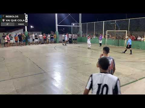 2º Tempo VaiQueCola x Rebolos #COPACIDADEFUTSAL2025 COIVARAS-PI