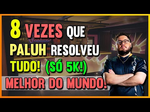 8 VEZES QUE O PALUH ACABOU COM TODO MUNDO NO ROUND! 👽👽(Compilado de 5K) - R6 CLIPS