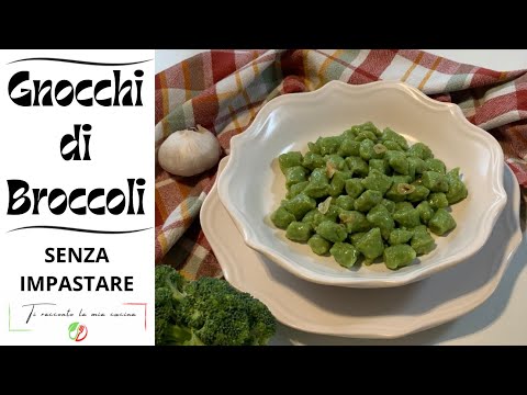 GNOCCHI DI BROCCOLI TENERISSIMI SENZA PATATE | pronti in 10 minuti e li puoi preparare prima!