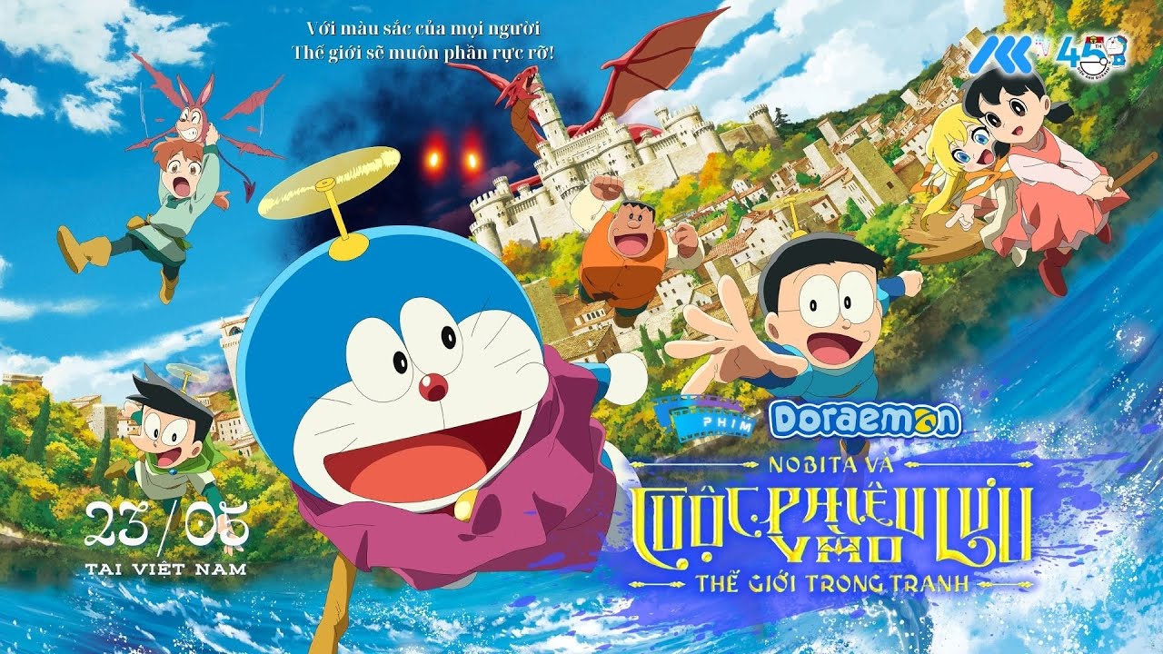 Doraemon: Nobita Và Cuộc Phiêu Lưu Vào Thế Giới Trong Tranh - Official Trailer