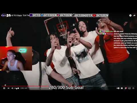 Gifted Reacts To Kenzo Balla & TG Crippy- "Evil Twins" | (Shot By @Kreative.Films) [Prod By Gor888]