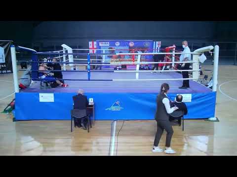 (54kg) RED Alik Aloyan  VS  BLUE Lado Qarchava
