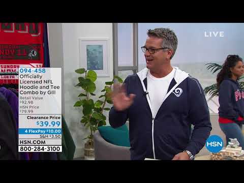 HSN | Football Fan Shop Clearance Frenzy 02.07.2019 - 04 AM