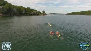 Teams 72 & 133 cross the bay from Pumpkin Knob Island to Evergreen Landing of Peak's Island