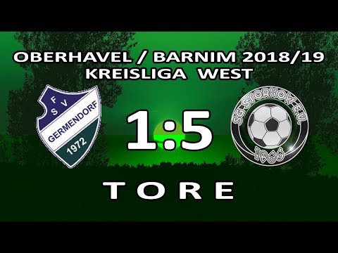 FSV GERMENDORF - SG STORKOW 1:5 - Tore [KL West 2018/19 - 1.Spieltag]