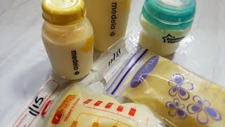 4 SAFE WAYS TO THAW/DEFROST | WARM BREASTMILK FROM FREEZER | How to thaw breastmilk from the freezer