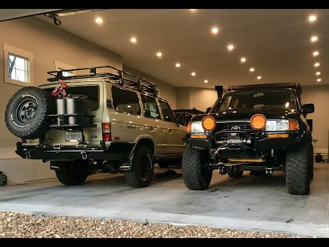Toyota Land Cruiser Roof Rack Comparison between Prinsu, Front Runner and ARB Roof Racks