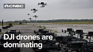 Chinese drone maker DJI is dominating the market – despite being black