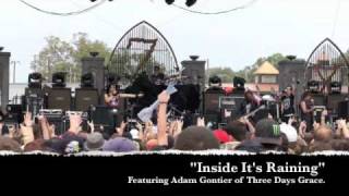 Art Of Dying Feat. Adam Gontier - &quot;Inside It&#39;s Raining&quot; live at Edgefest, Little Rock, Arkansas