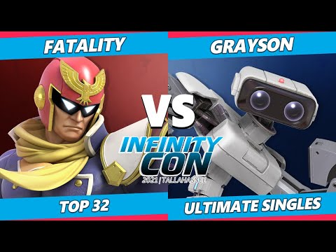 Infinity Con 2021 Top 32 - Fatality (Captain Falcon) Vs. Grayson (ROB) SSBU Ultimate Tournament