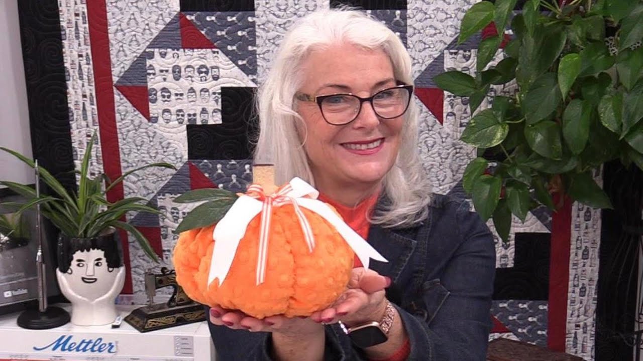 Quick Fabric Pumpkins