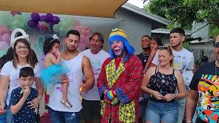 Payaso Pikorete Celebrando el Cumpleaños de Amaia en Largo Fl Review Testimonio
