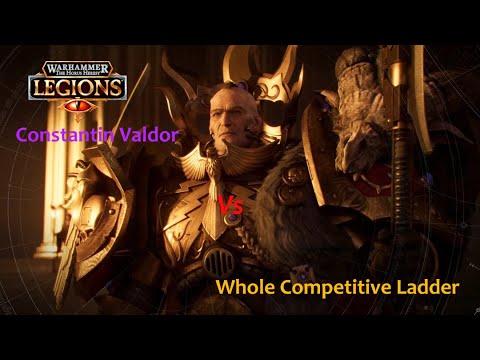 Constantin Valdor vs Ranked Ladder | Warhammer The Horus Heresy Legions