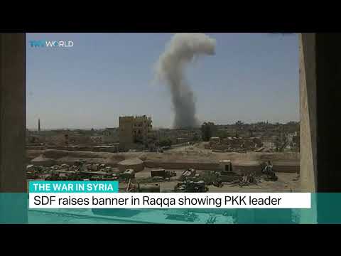 YPG raises a banner of PKK's Ocalan. Erdogan's reaction.