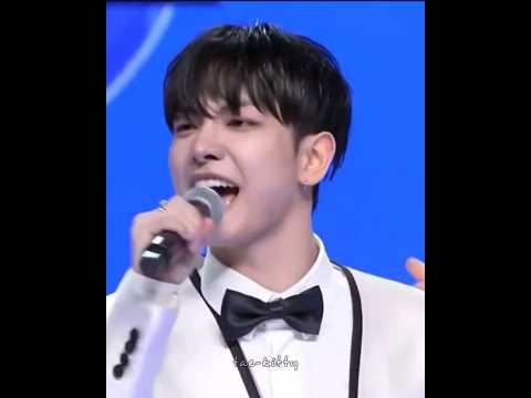 Myung Jaehyun serving vocals at encore after #BOYNEXTDOOR won the MCOUNTDOWN #onedoor #hanbin #sohee