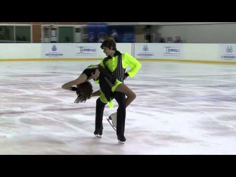 11 A. BOLSHEM / R. ZILBERBERG (ISR) - ISU JGP Istanbul 2012 Junior Ice Dance Short Dance