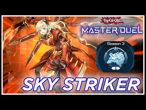9-0 WINSTREAK TO PLAT 1 - 6th Max Rank with Sky Striker [Yu-Gi-Oh! Master Duel]
