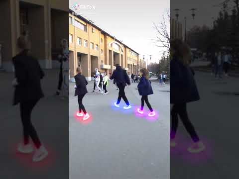 Amazing Shuffle Dance With Glowing Shoes TikTok: tuzelitydance