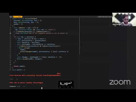 NashJS - May 2022 - VIM for JavaScript Development with Wes Braga