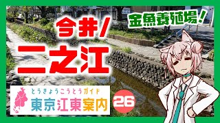 【散策 どんな街？】東京江東案内 第26回 二之江・今井編【まゆつな空高 東京城東ご当地VTuber】