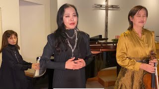 Sweet Little Jesus Boy "ちっちゃなかわいいイエス様" by Trio ETERNA  (日本語字幕付き）　 #賛美 #ゴスペル #ワーシップ #praisesongs 