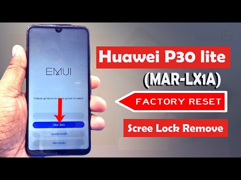 Huawei P30 lite Factory Reset Screen Lock