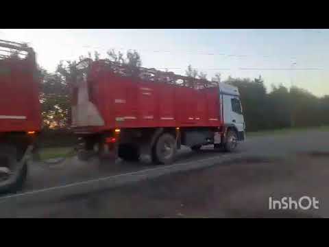 Camiones en RP1 , San Francisco , Cordoba , Argentina , video 161 . SUSCRIBITE !!
