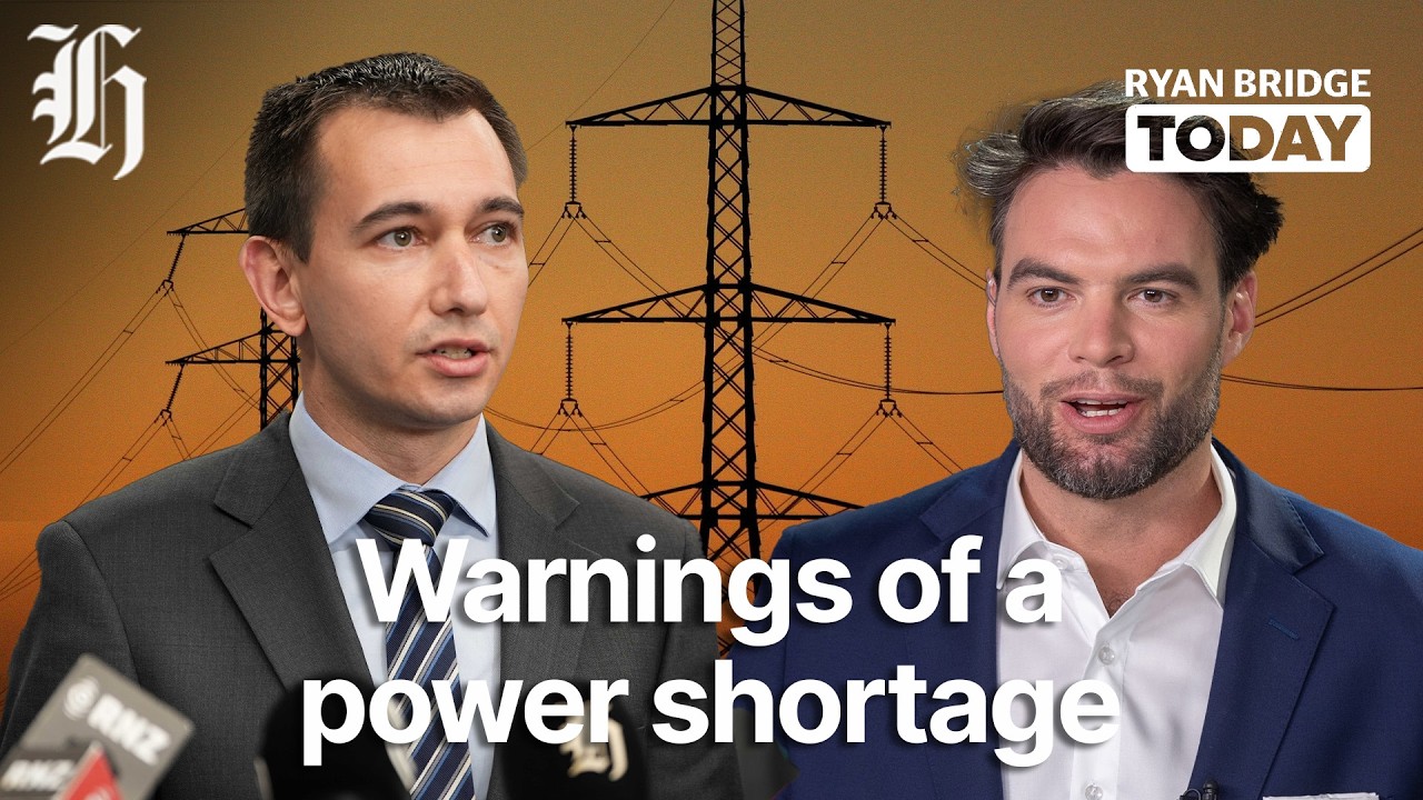 Your hot water cylinder may be turned off as part of power shortage | Ryan Bridge TODAY