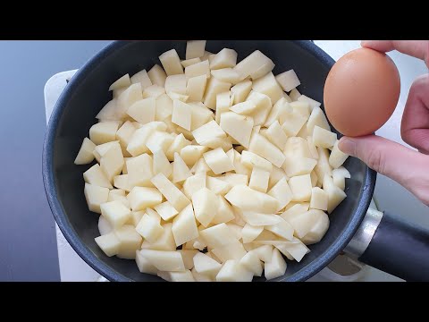 감자에 계란을 넣어 특별하게 만들어보세요