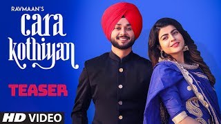 Song Teaser ► Cara Kothiyan: Rav Maan | Mack Sandhu | Releasing 26 February 2019