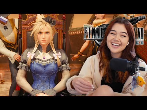 CLOUD IN A DRESS! | First Time Playing Final Fantasy 7 Remake (part 5)