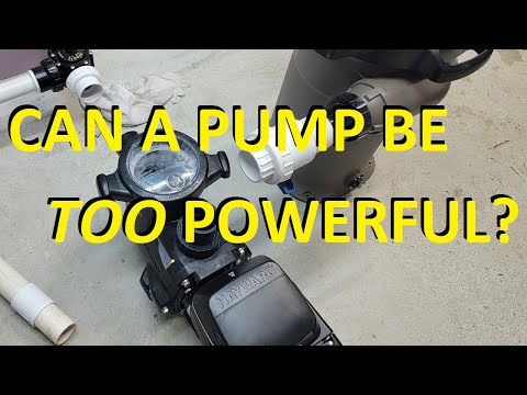 Can a Pool Pump Be Too Powerful?