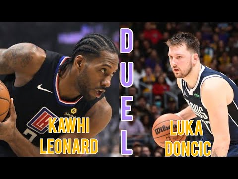 Kawhi Leonard vs Luka Doncic, Clippers vs Dallas.
