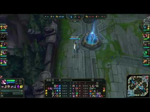 SKT T1 Faker FIORA Top vs Tahm Kench Patch 6.1 KR | League of Legends