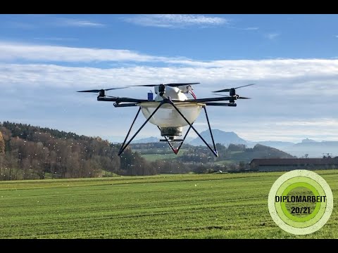 HTL Ried | Agrar- & Umwelttechnik, Schneckenkorn streuen per Drohne