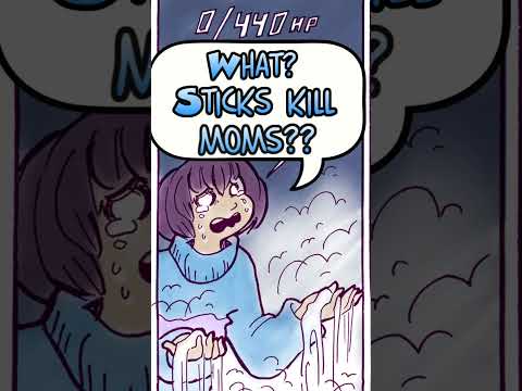 Frisk vs Toriel: STICK vs MAGIC Gone WRONG?! 💀 (Undertale Comic Dub)